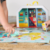 Игровой набор SES Creative детский Petits Pretenders Магазин с парковкой и с разноцветным ковриком (18013)