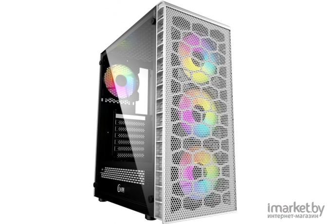 Корпус Powercase Mistral Z4С Mesh LED (CMIZ4C-L4)