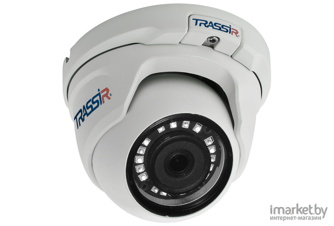 IP-камера Trassir TR-D2S5 2.8-2.8мм белый (TR-D2S5 (2.8 MM))