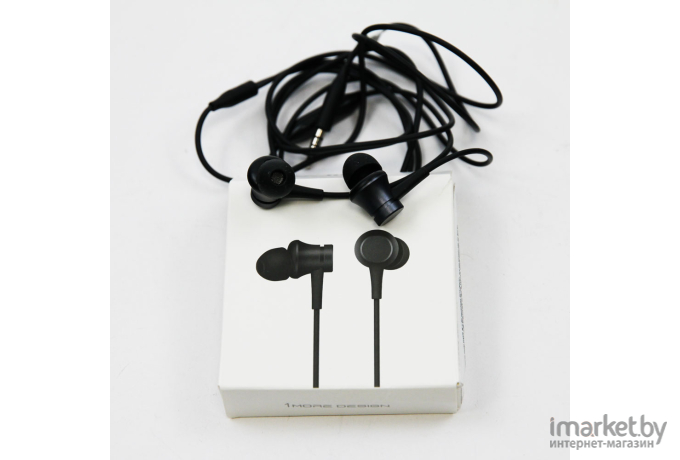 Наушники Xiaomi Mi In-Ear Headphones Basic HSEJ03JY (черный)