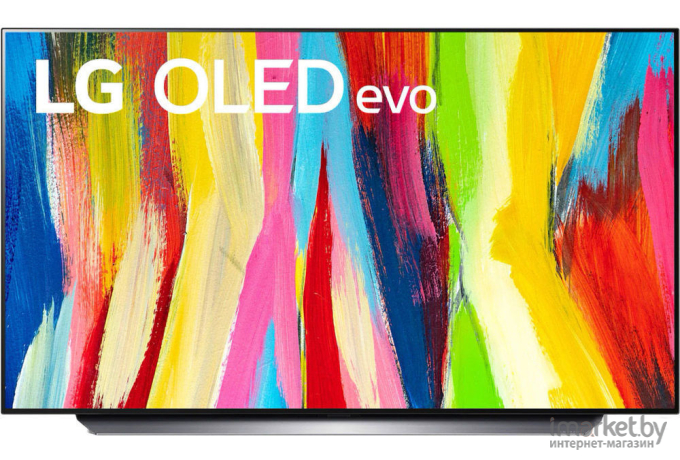 Телевизор LG OLED48C24LA.ARUB