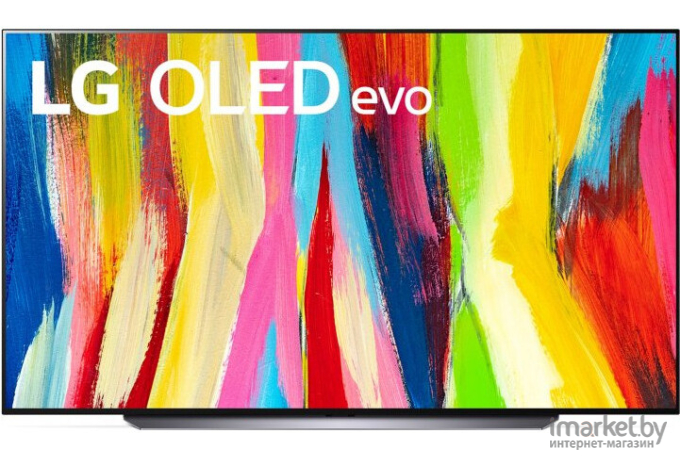 Телевизор LG OLED48C24LA.ARUB