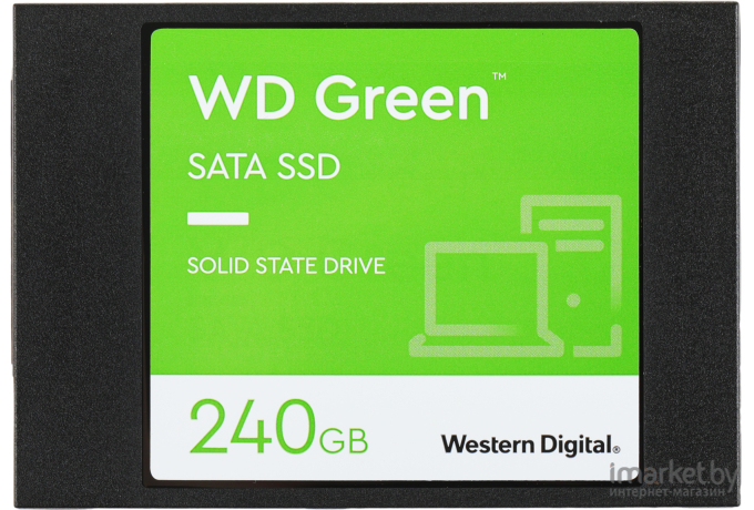 SSD диск WD Green 240GB (WDS240G3G0A)