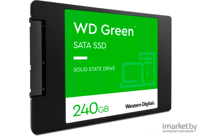 SSD диск WD Green 240GB (WDS240G3G0A)