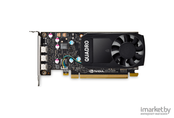 Видеокарта PNY NVIDIA Quadro P400 2GB GDDR5 64 bit (VCQP400V2- SB)