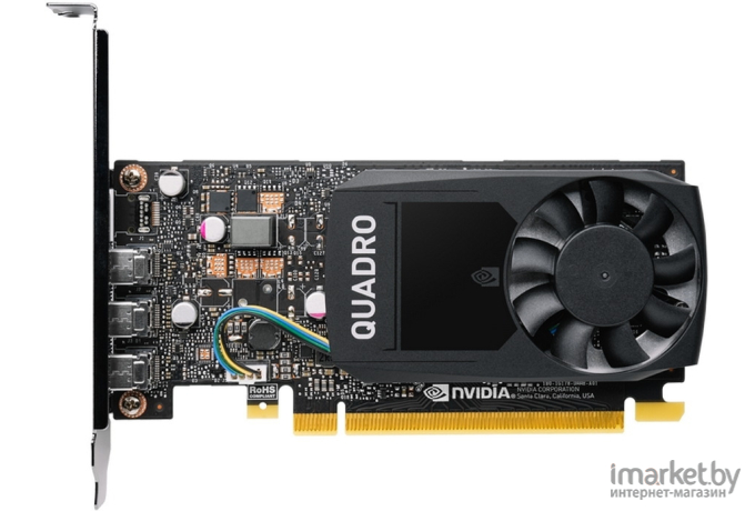 Видеокарта PNY NVIDIA Quadro P400 2GB GDDR5 64 bit (VCQP400V2- SB)