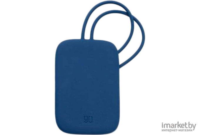 Силиконовая багажная Silicone Luggage Tag Dark Blue