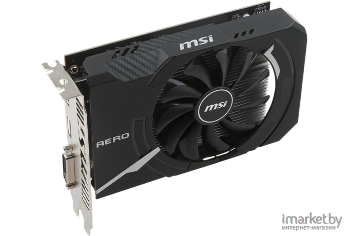 Видеокарта MSI RX 550 AERO ITX 4G OC