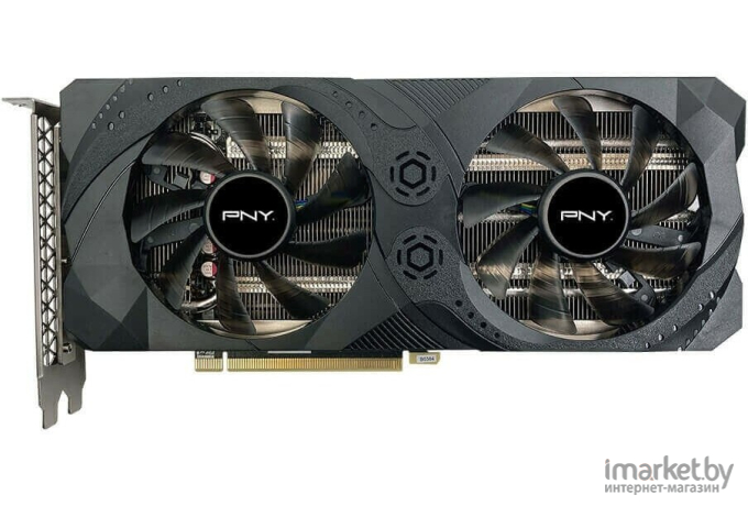 Видеокарта PNY RTX3060Ti 8GB Uprising Dual Fan (VCG3060T8LDFMPB)