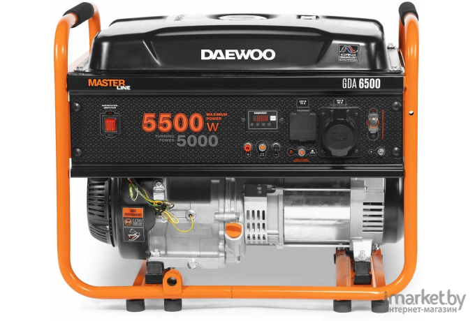 Бензиновый генератор Daewoo Power GDA 6500