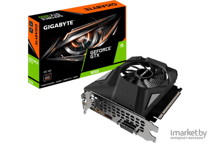 Видеокарта Gigabyte GeForce GTX 1650 D6 OC 4G 4GB GDDR6 GV-N1656OC-4GD (rev. 2.0)