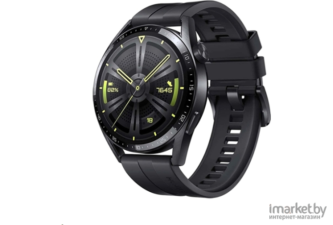 Смарт-часы Huawei Watch GT 3 Black Stainless Steel Case