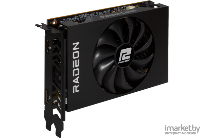 Видеокарта PowerColor Radeon RX 6500 XT ITX 4GB GDDR6 (AXRX 6500 XT 4GBD6-DH)