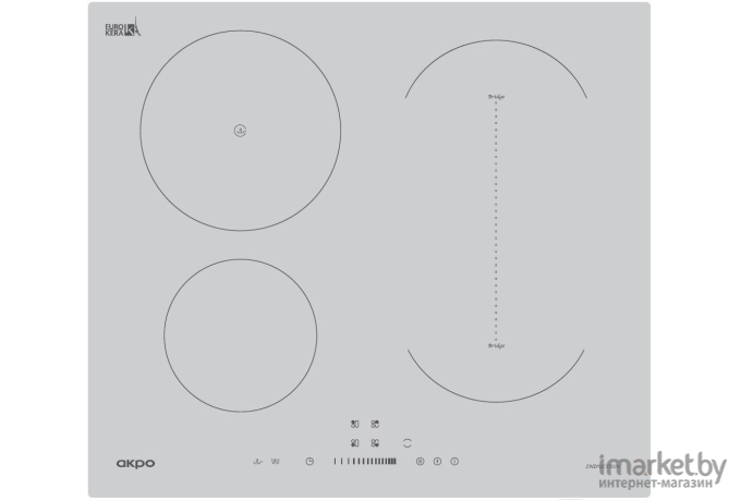 Индукционная варочная панель Akpo PIA 60 941 17CC WH