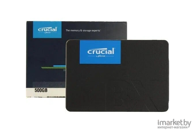 Твердый накопитель Crucial BX500 500GB (CT500BX500SSD1)