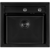 Кухонная мойка Arfeka AF 520х490 Black PVD Nano