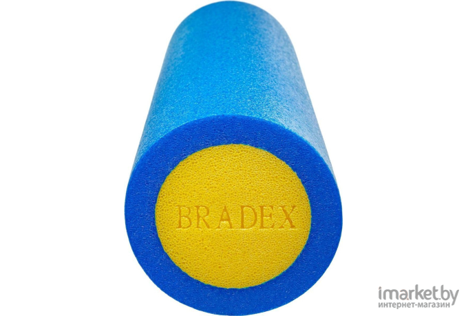 Валик для фитнеса массажный Bradex голубой (SF 0817)