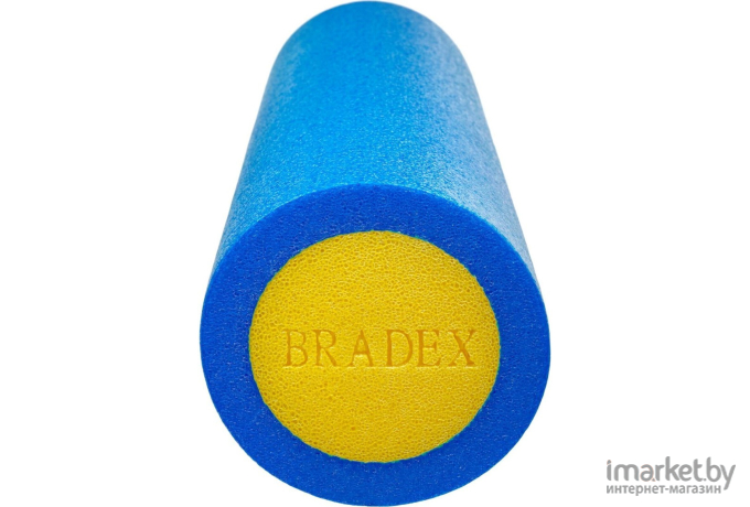 Валик для фитнеса массажный Bradex голубой (SF 0818)