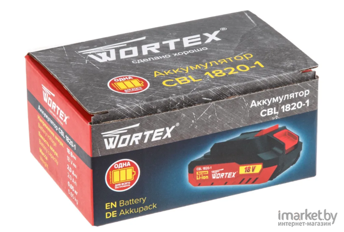 Аккумулятор WORTEX CBL 1820-1 (0329193)