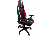 Офисное кресло AksHome Bolid Eco черный/белый/красный