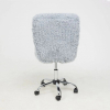 Офисное кресло AksHome Fluffy искусственный мех серый