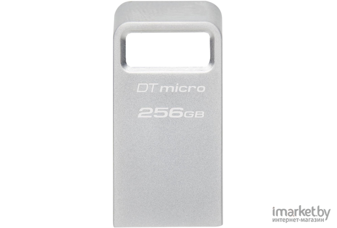 Флеш-накопитель Kingston DataTraveler Micro 256Gb серебристый (DTMC3G2/256GB)