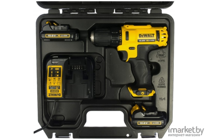 Шуруповерт DeWALT DCD710C2P