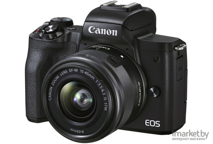 Фотоаппарат Canon EOS M50 MK II черный (4728C043)