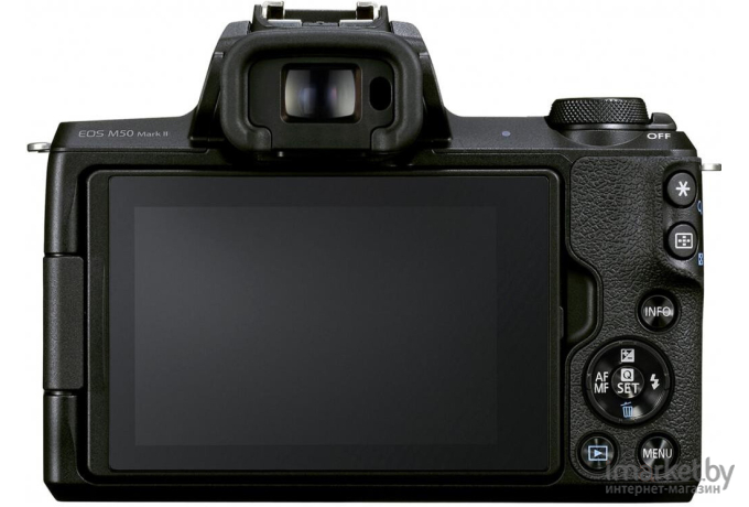 Фотоаппарат Canon EOS M50 MK II черный (4728C043)