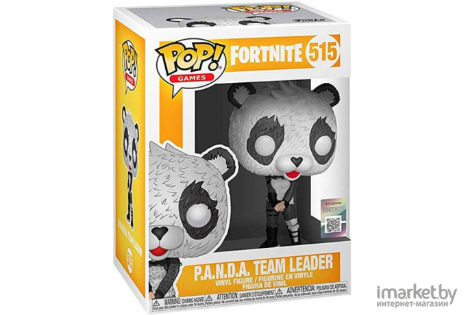 Фигурка Funko POP! Games Fortnite P.A.N.D.A Team Leader (41020)