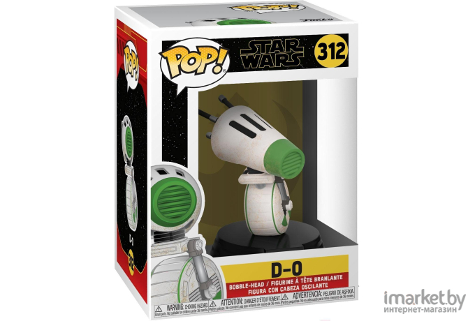 Фигурка Funko POP! Star Wars Rise of Skywalker D-0 (43091)