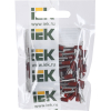 Наконечник IEK Е 1.0-12 100шт красный/серый (UGN10-001-03-12)