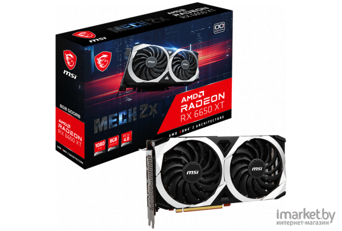 Видеокарта MSI Radeon RX 6650 XT MECH 2X 8G OC