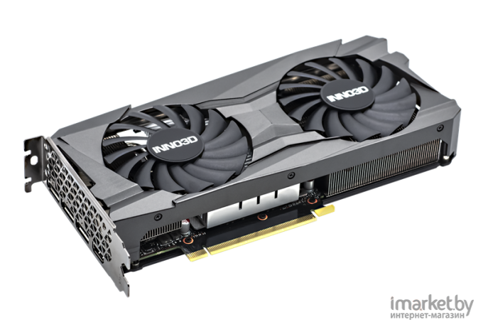 Видеокарта Inno3D GeForce RTX 3060 Ti Twin X2 LHR (N306T2-08D6-119032DH)