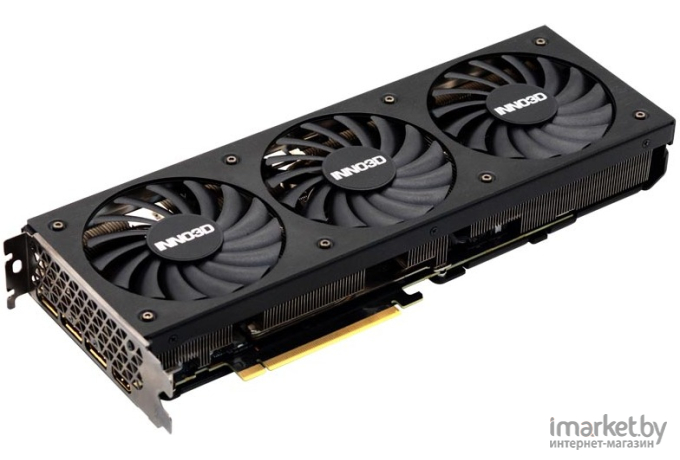 Видеокарта Inno3D GeForce RTX 3070 Ti X3 (N307T3-086X-1820VA45)