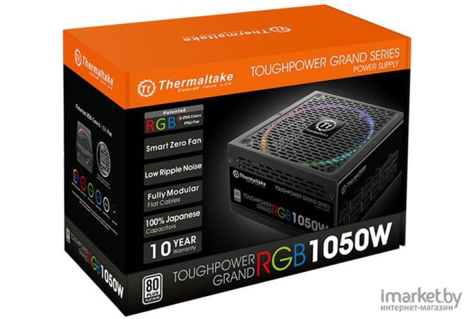 Блок питания Thermaltake Toughpower Grand RGB 1050W Platinum (PS-TPG-1050F1FAPE-1)