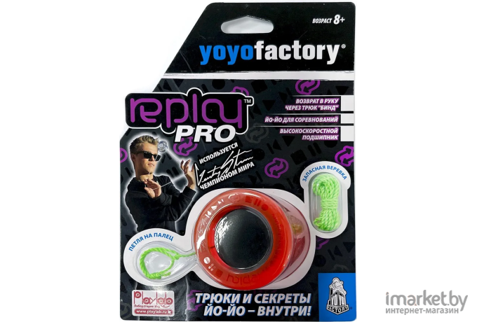 Йо-йо YoYoFactory Replay Pro красный (YYF0007/red)