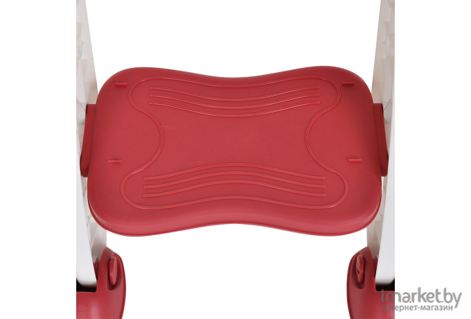 Сиденье для унитаза Pituso FG366B с лесенкой и ручками красный