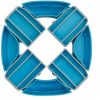 Дорожный горшок Roxy-Kids HandyPotty + 3 одноразовых пакета голубой (HP-250B)