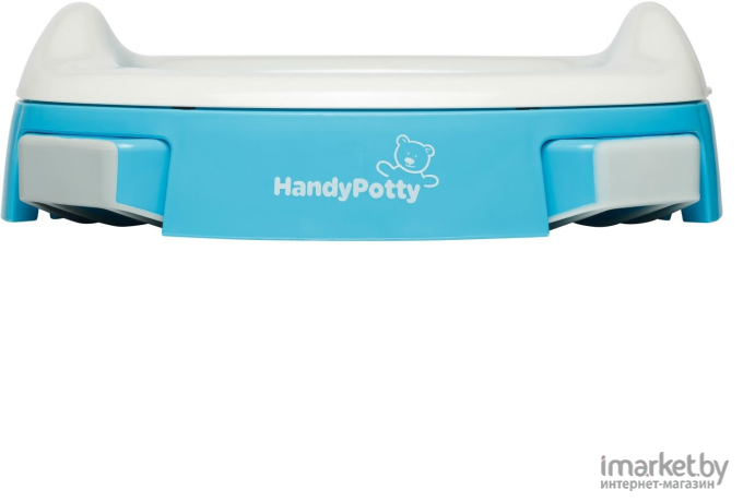 Дорожный горшок Roxy-Kids HandyPotty + 3 одноразовых пакета голубой (HP-250B)