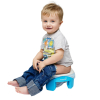 Дорожный горшок Roxy-Kids HandyPotty + 3 одноразовых пакета голубой (HP-250B)