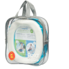 Дорожный горшок Roxy-Kids HandyPotty + 3 одноразовых пакета голубой (HP-250B)