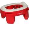 Дорожный горшок Roxy-Kids HandyPotty + 3 одноразовых пакета коралловый (HP-250R)