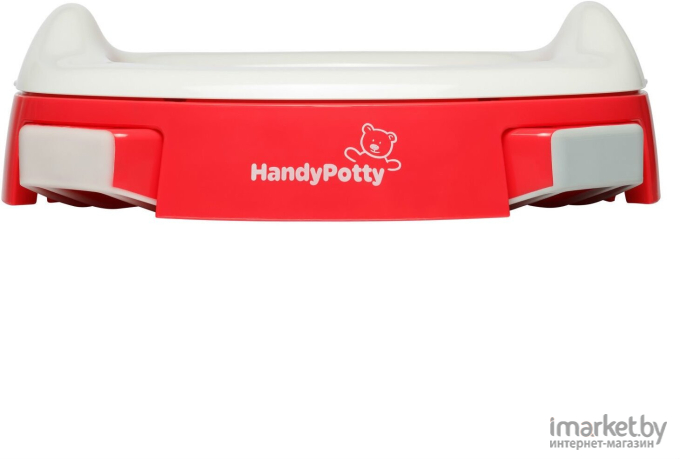 Дорожный горшок Roxy-Kids HandyPotty + 3 одноразовых пакета коралловый (HP-250R)