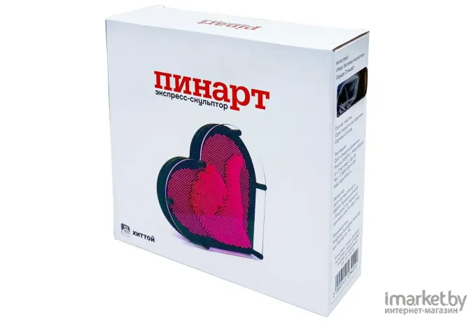 Игрушка антистресс PinArt Экспресс-скульптор Сердце 20см красный (207-148-5)