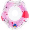 Круг на шею Roxy-Kids Flipper Лебединое озеро для купания малышей музыкальный розовый (FL005)