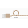 Дата-кабель Deppa Lighting USB - 8-pin для Apple золотой (72188)