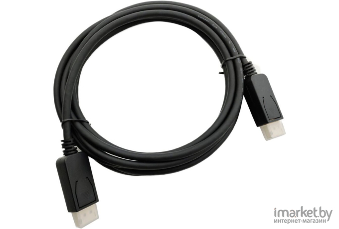 (Buro v 1.2 DisplayPort (m)/HDMI (m) 3м. Позолоченные контакты черный (BHP DPP_HDMI-3))