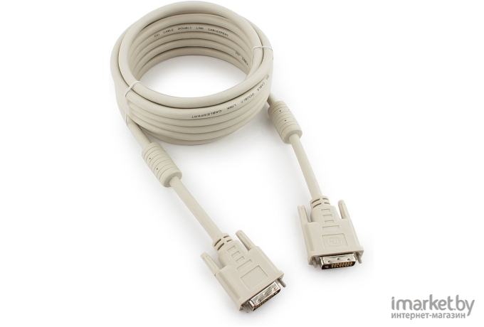 Кабель DVI-D dual link Cablexpert CC-DVI2-15 25M/25M, 4.5м