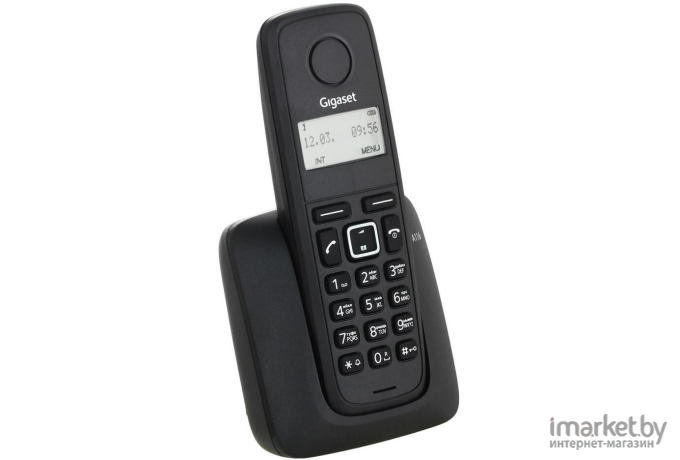 Р/Телефон Dect Gigaset A116 черный